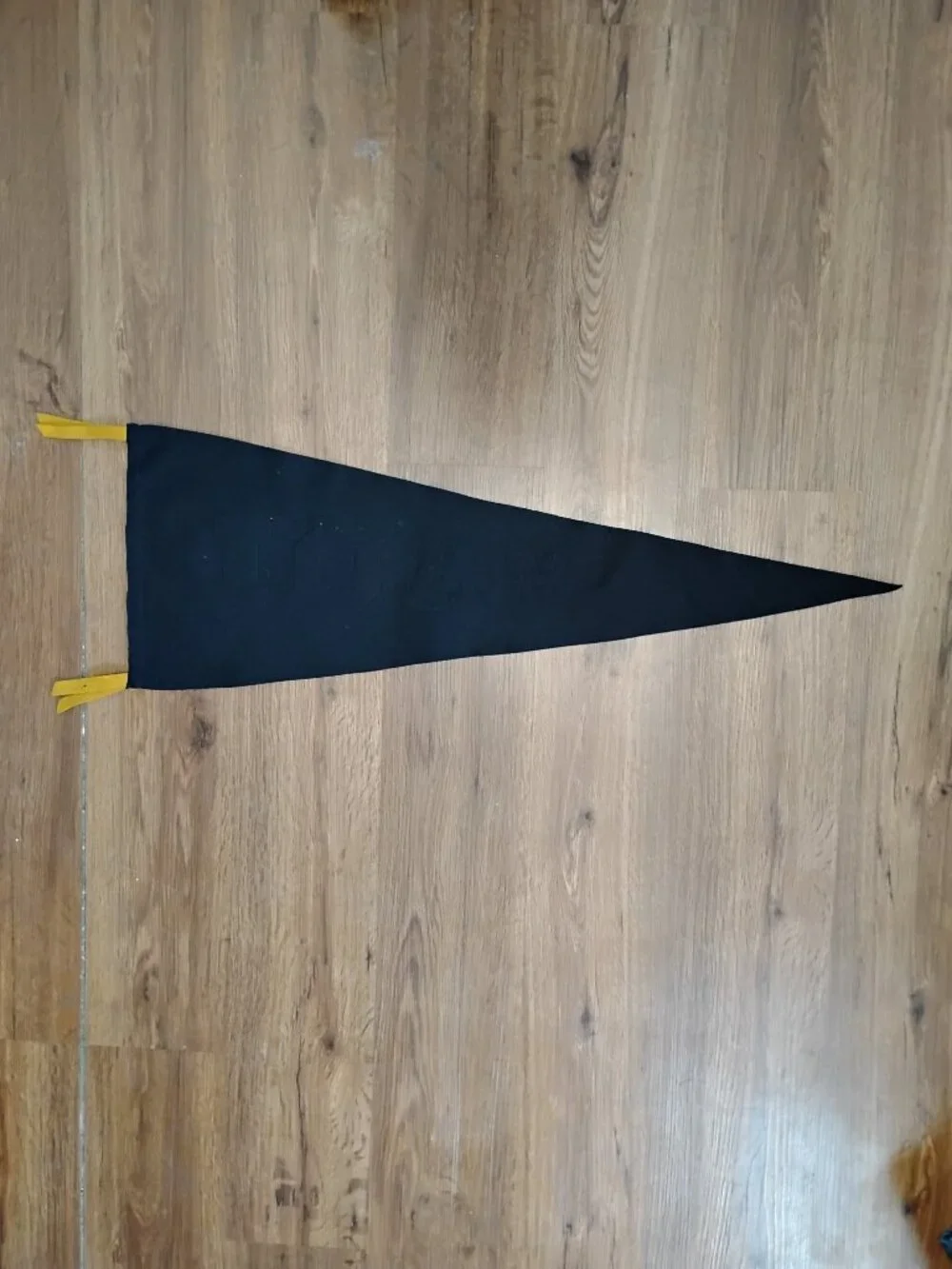 Vintage 50s University Of Iowa Embroidered Sewn Pennant Flag